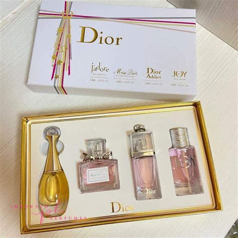 christian dior perfume box|Christian Dior Perfume sampler set.